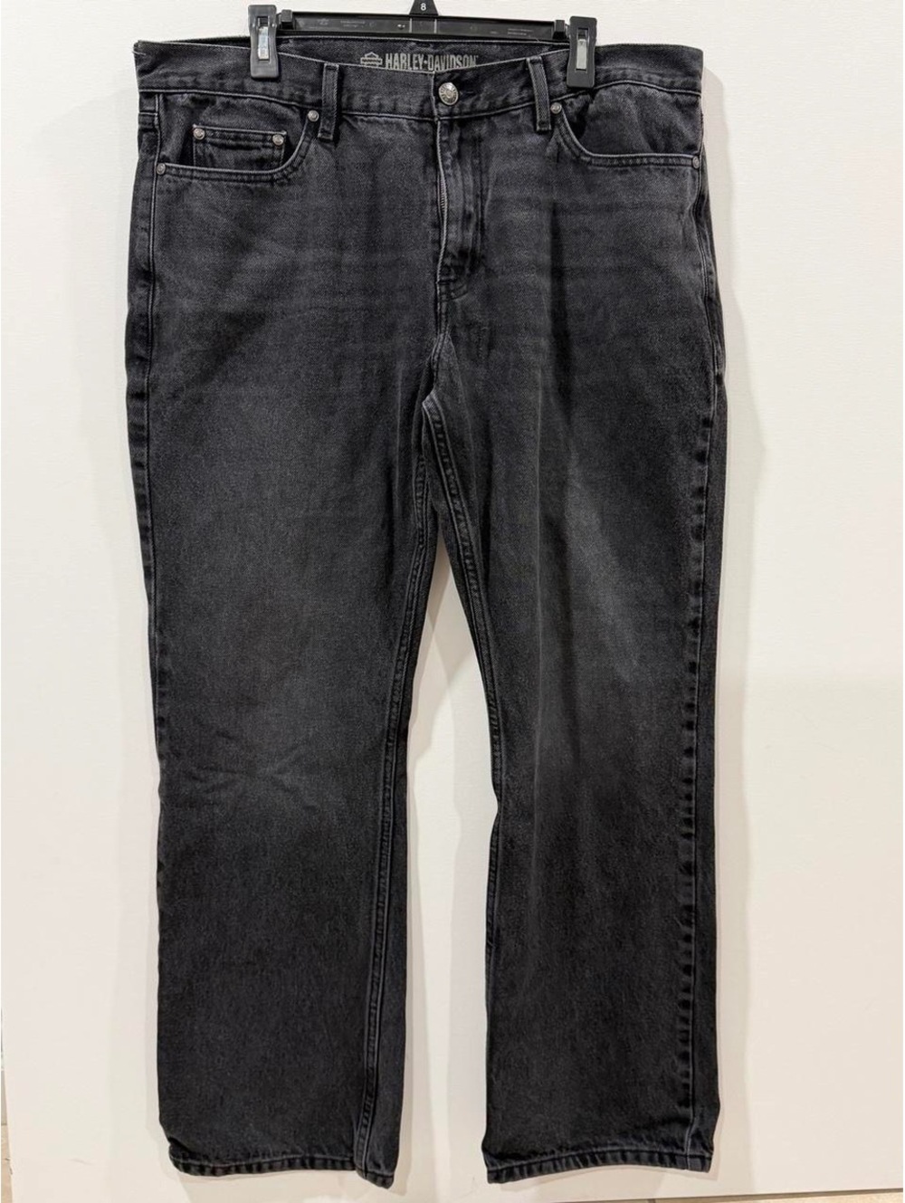 Harley Davidson Black Jeans Size 31 x 32